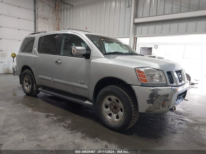 2005 Nissan Armada Se Off-Road VIN: 5N1AA08B55N720603 Lot: 39838467