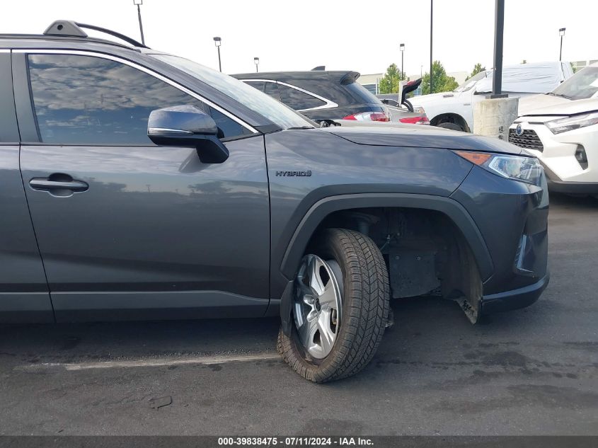 2021 Toyota Rav4 Hybrid Xle VIN: 4T3RWRFV3MU022833 Lot: 39838475