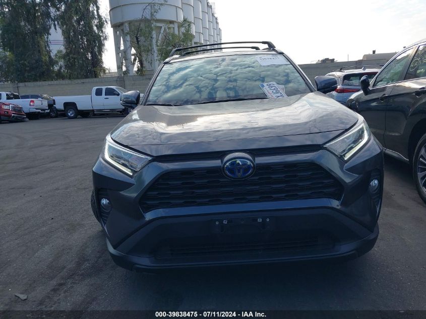 2021 Toyota Rav4 Hybrid Xle VIN: 4T3RWRFV3MU022833 Lot: 39838475