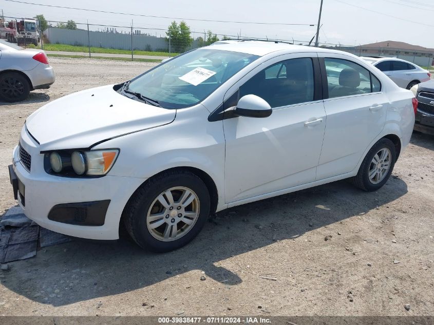 2014 Chevrolet Sonic Lt Auto VIN: 1G1JC5SH4E4214882 Lot: 39838477