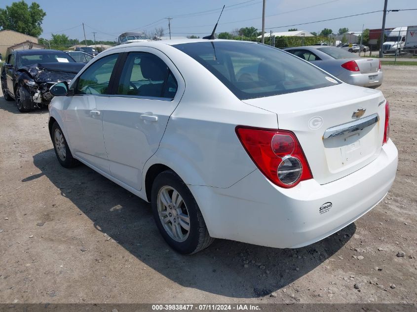 2014 Chevrolet Sonic Lt Auto VIN: 1G1JC5SH4E4214882 Lot: 39838477