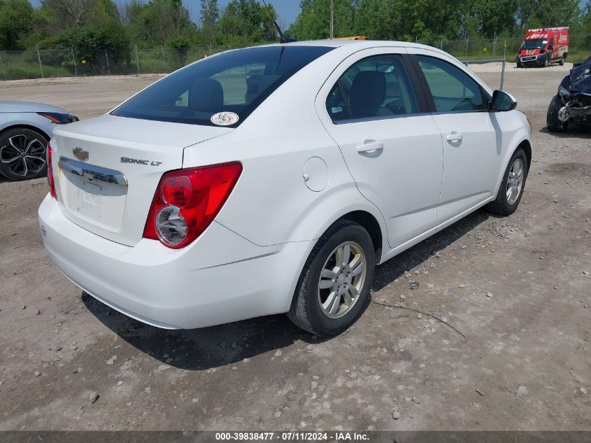 2014 Chevrolet Sonic Lt Auto VIN: 1G1JC5SH4E4214882 Lot: 39838477