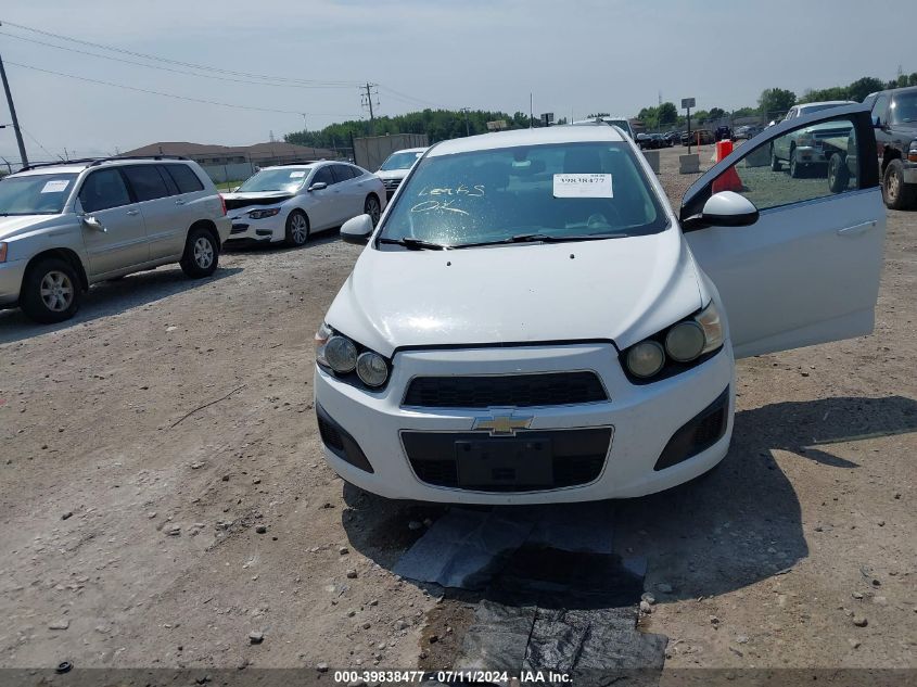 2014 Chevrolet Sonic Lt Auto VIN: 1G1JC5SH4E4214882 Lot: 39838477