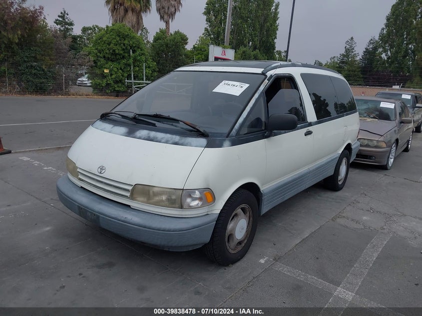 1991 Toyota Previa Le VIN: JT3AC12R1M0033337 Lot: 39838478