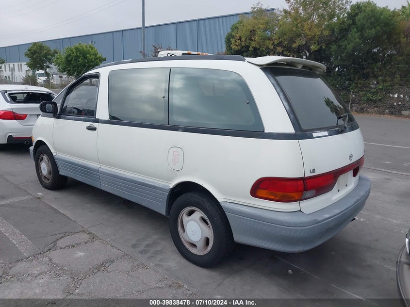 1991 Toyota Previa Le VIN: JT3AC12R1M0033337 Lot: 39838478