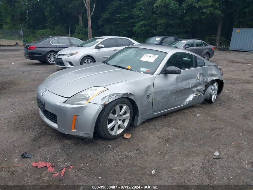 2004 Nissan 350Z Coupe VIN: JN1AZ34E44T051266 Lot: 39838487