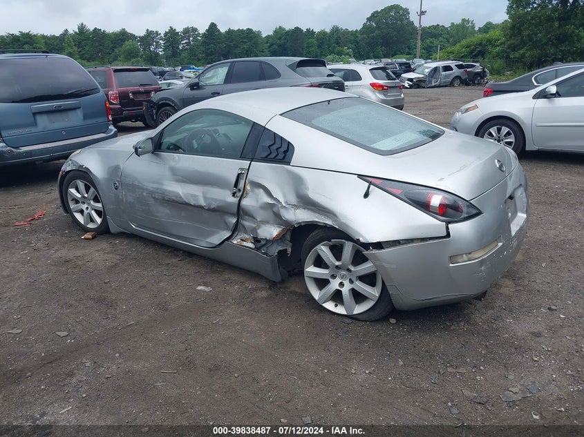 2004 Nissan 350Z Coupe VIN: JN1AZ34E44T051266 Lot: 39838487