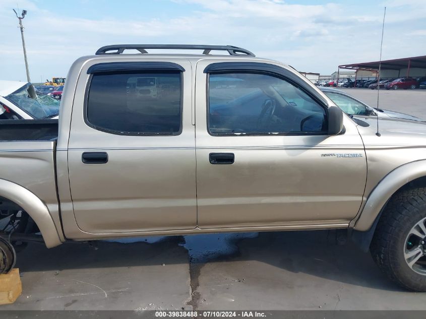 2002 Toyota Tacoma Prerunner V6 VIN: 5TEGN92N22Z016085 Lot: 39838488