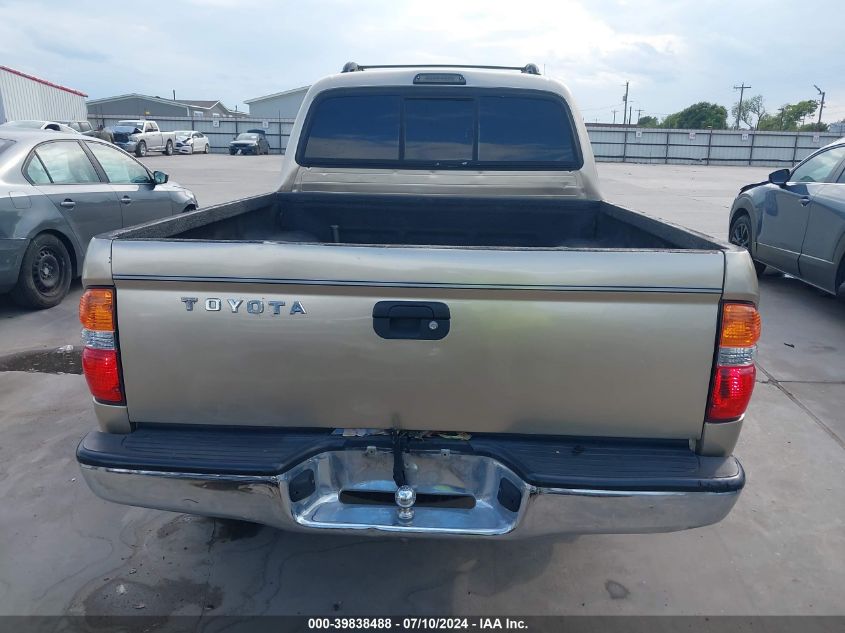 2002 Toyota Tacoma Prerunner V6 VIN: 5TEGN92N22Z016085 Lot: 39838488