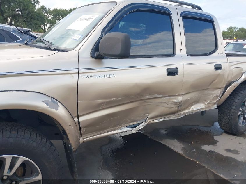 2002 Toyota Tacoma Prerunner V6 VIN: 5TEGN92N22Z016085 Lot: 39838488