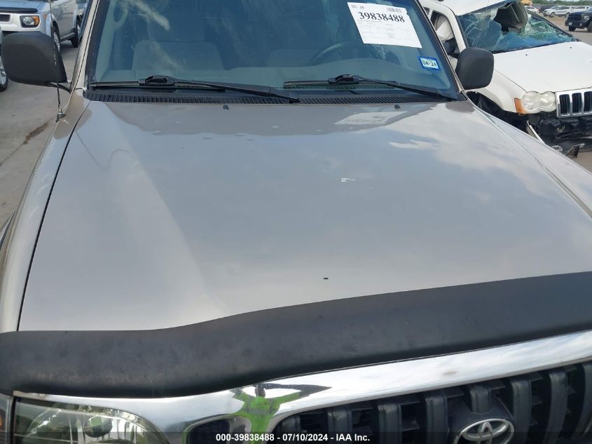 2002 Toyota Tacoma Prerunner V6 VIN: 5TEGN92N22Z016085 Lot: 39838488