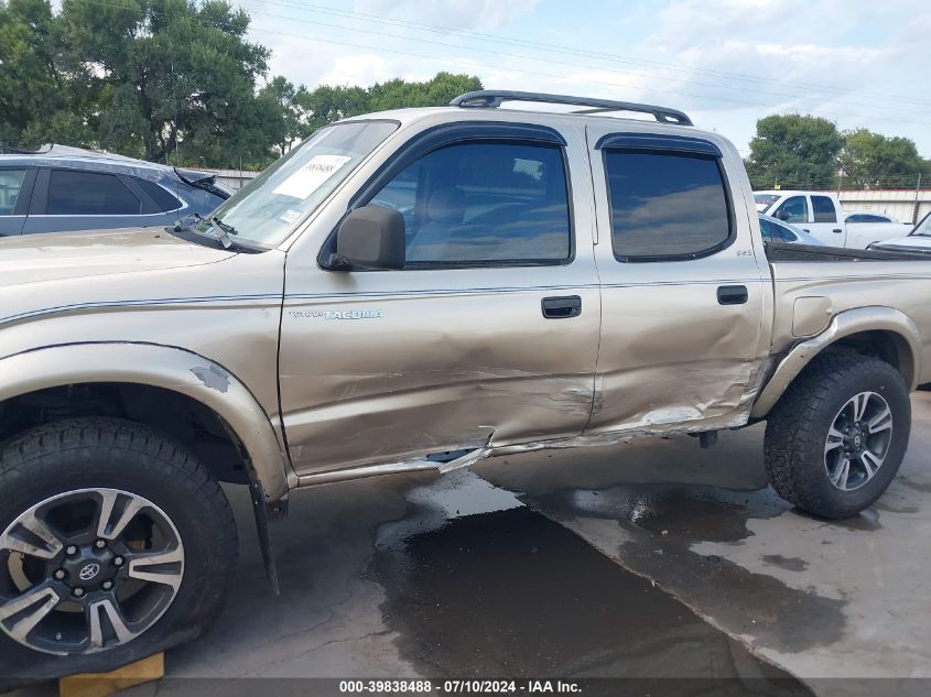 2002 Toyota Tacoma Prerunner V6 VIN: 5TEGN92N22Z016085 Lot: 39838488