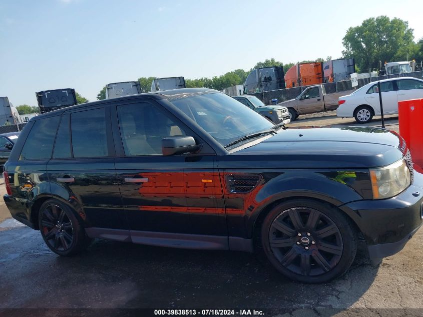 2008 Land Rover Range Rover Sport Supercharged VIN: SALSH23438A122491 Lot: 39838513