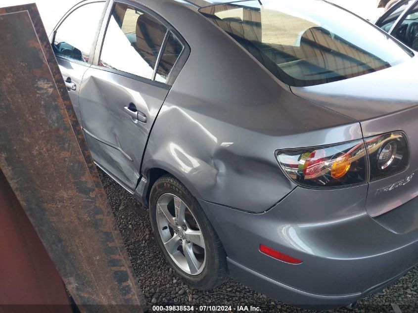 2005 Mazda 3 S VIN: JM1BK123551219053 Lot: 39838534