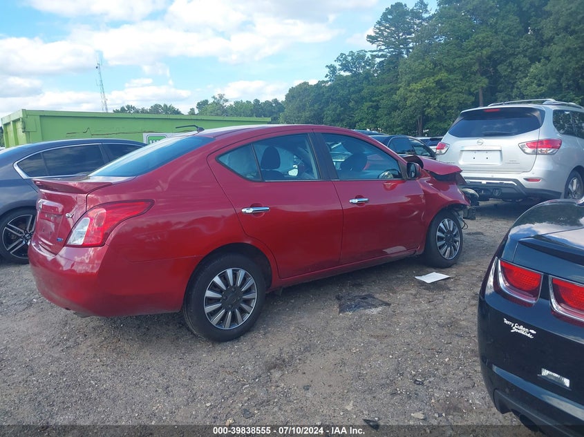 2013 Nissan Versa 1.6 Sv VIN: 3N1CN7AP0DL867963 Lot: 39838555