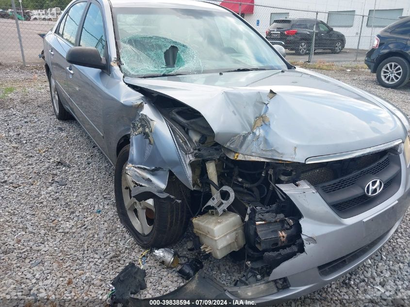 2006 Hyundai Sonata Gls V6/Lx V6 VIN: 5NPEU46F76H045753 Lot: 39838594