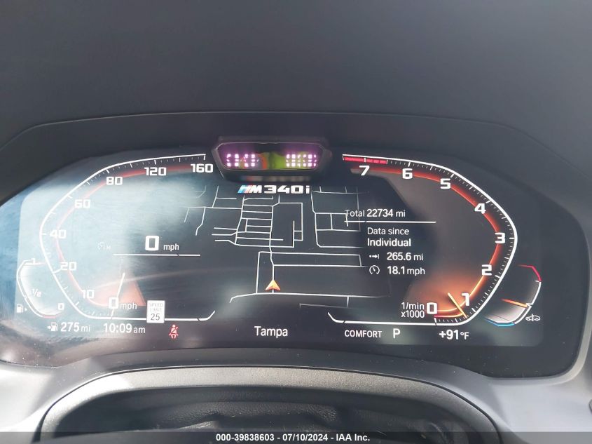 2020 BMW 3 Series VIN: WBA5U7C03LAF54193 Lot: 39838603