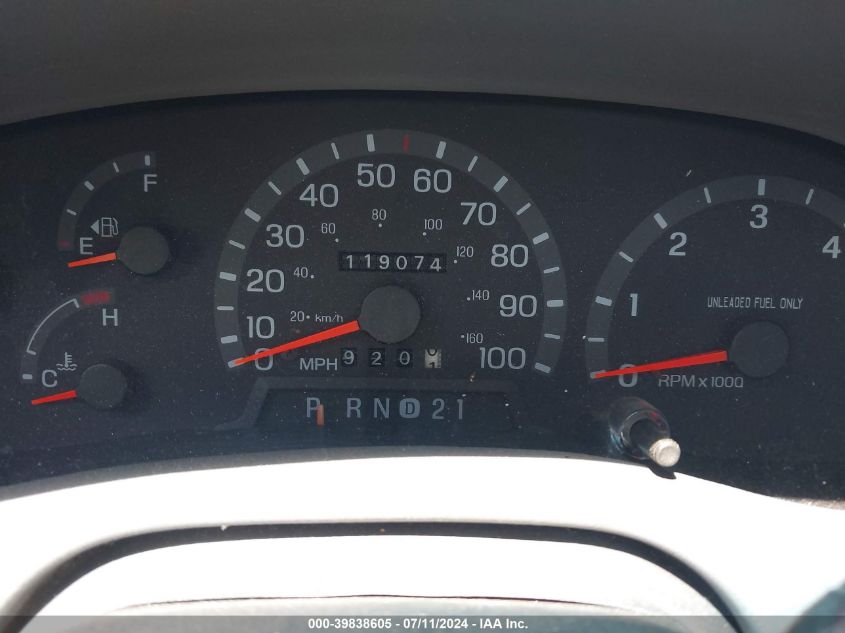 1997 Ford F-150 Lariat/Standard/Xl/Xlt VIN: 1FTDF17W0VNA83052 Lot: 39838605