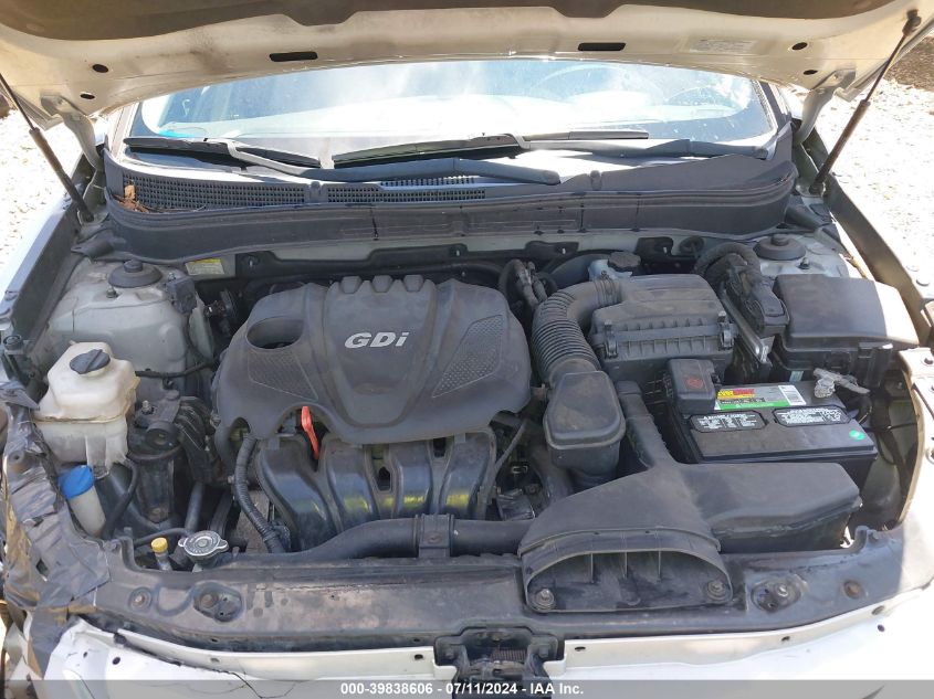 2012 Hyundai Sonata Gls VIN: 5NPEB4AC3CH385111 Lot: 39838606