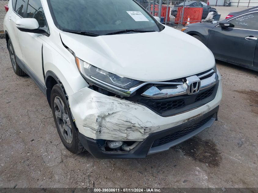 2018 Honda Cr-V Ex VIN: 2HKRW2H57JH604084 Lot: 39838611