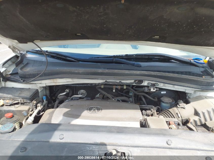 2010 Acura Mdx Technology VIN: 2HNYD2H60AH516202 Lot: 39838614