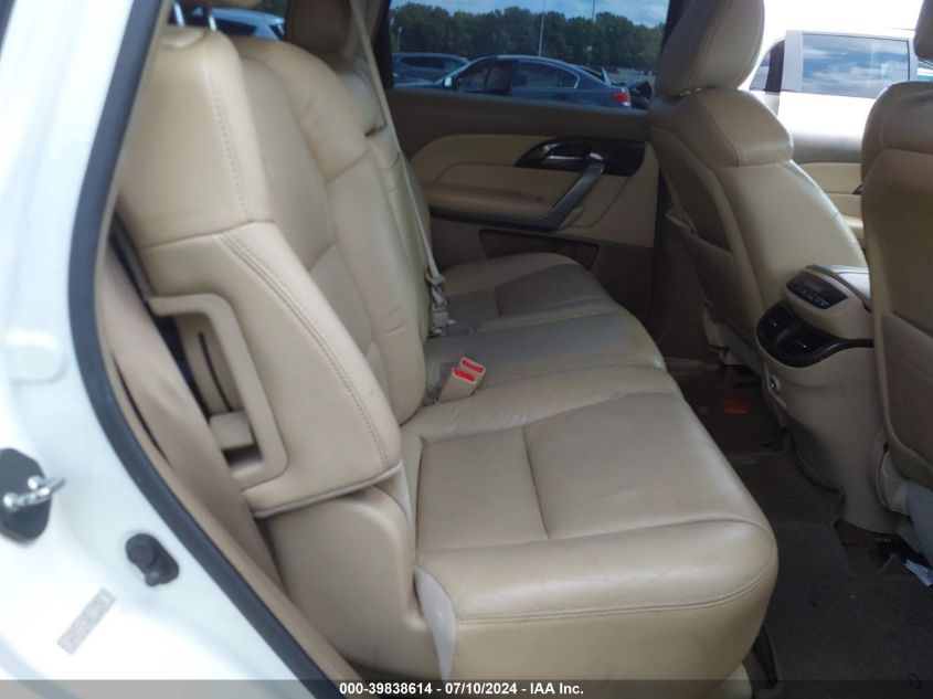 2010 Acura Mdx Technology VIN: 2HNYD2H60AH516202 Lot: 39838614