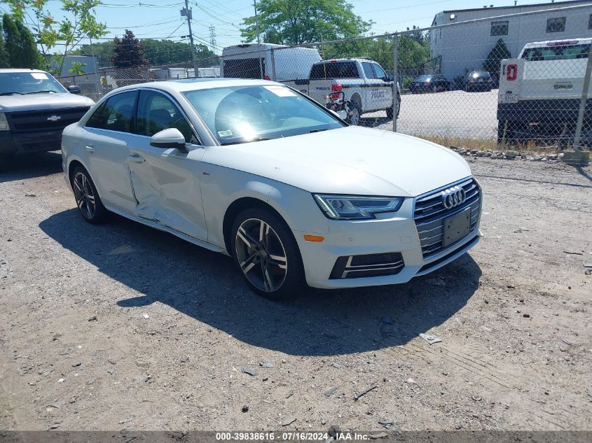 WAUENAF40JN019544 2018 AUDI A4 - Image 1