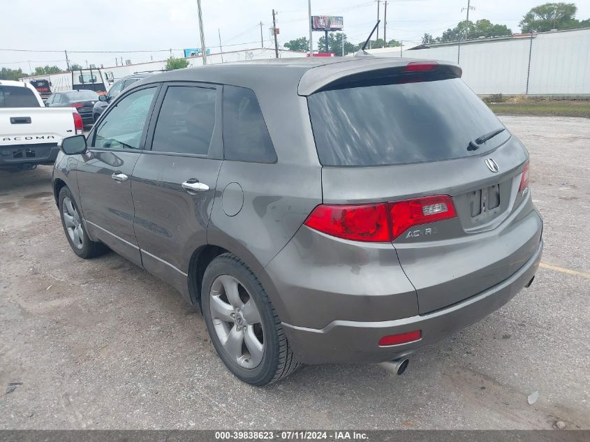 2007 Acura Rdx VIN: 5J8TB18557A003320 Lot: 39838623