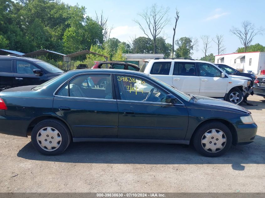 1999 Honda Accord Lx VIN: 1HGCG6650XA031396 Lot: 39838630