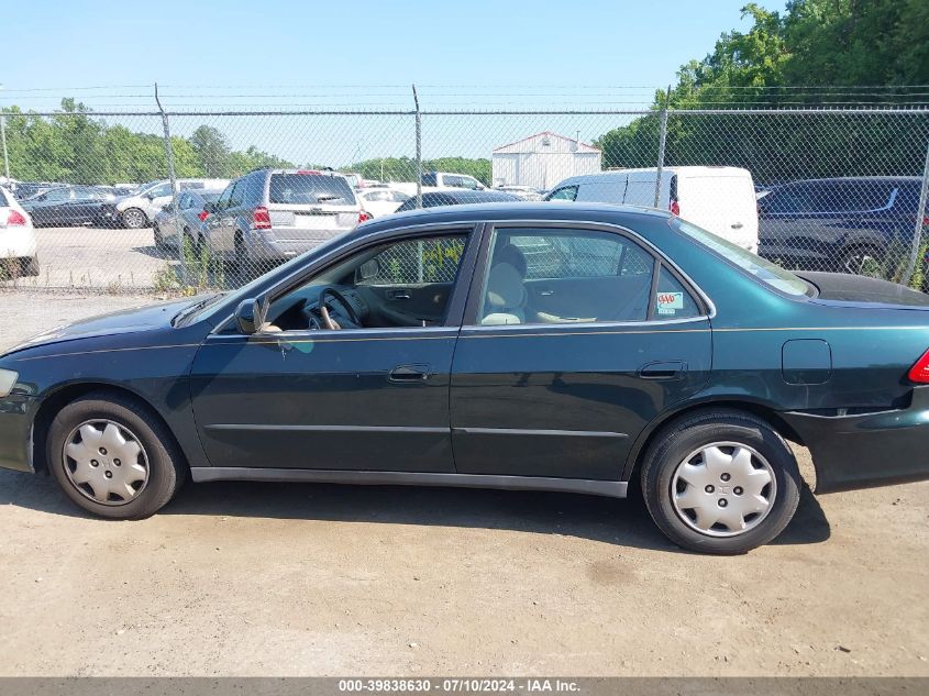 1999 Honda Accord Lx VIN: 1HGCG6650XA031396 Lot: 39838630