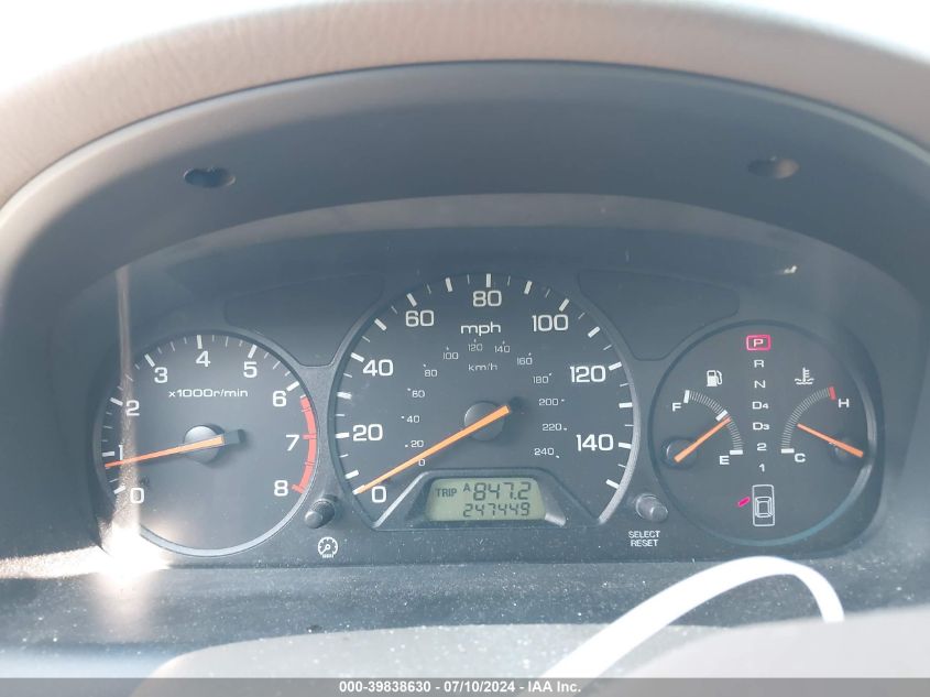 1999 Honda Accord Lx VIN: 1HGCG6650XA031396 Lot: 39838630