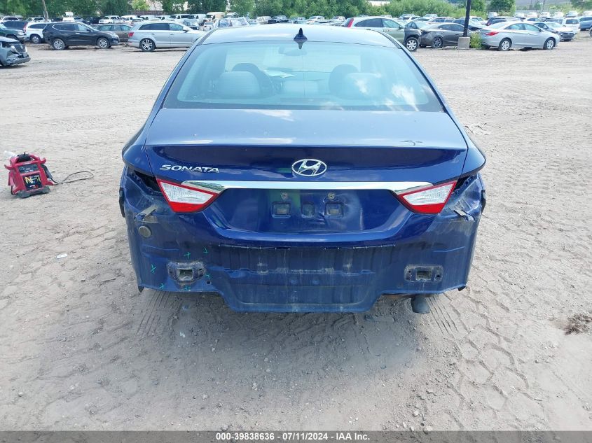 2013 Hyundai Sonata Gls VIN: 5NPEB4AC2DH684963 Lot: 39838636