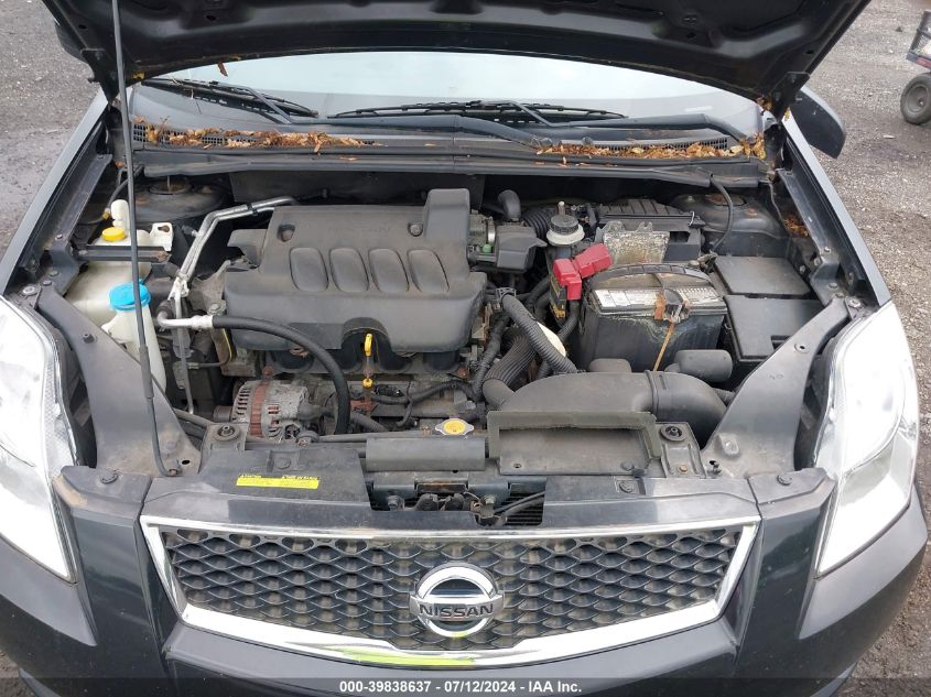 2012 Nissan Sentra 2.0 Sr VIN: 3N1AB6APXCL630275 Lot: 39838637