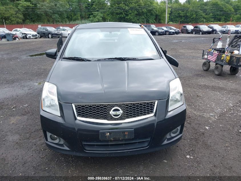 2012 Nissan Sentra 2.0 Sr VIN: 3N1AB6APXCL630275 Lot: 39838637