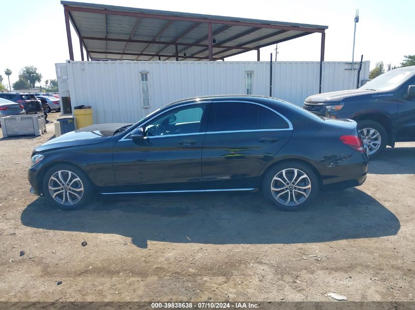 2017 Mercedes-Benz C 300 300 VIN: 55SWF4JB8HU231076 Lot: 39838638