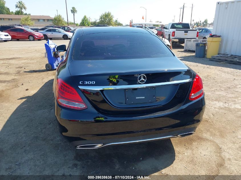 2017 Mercedes-Benz C 300 300 VIN: 55SWF4JB8HU231076 Lot: 39838638