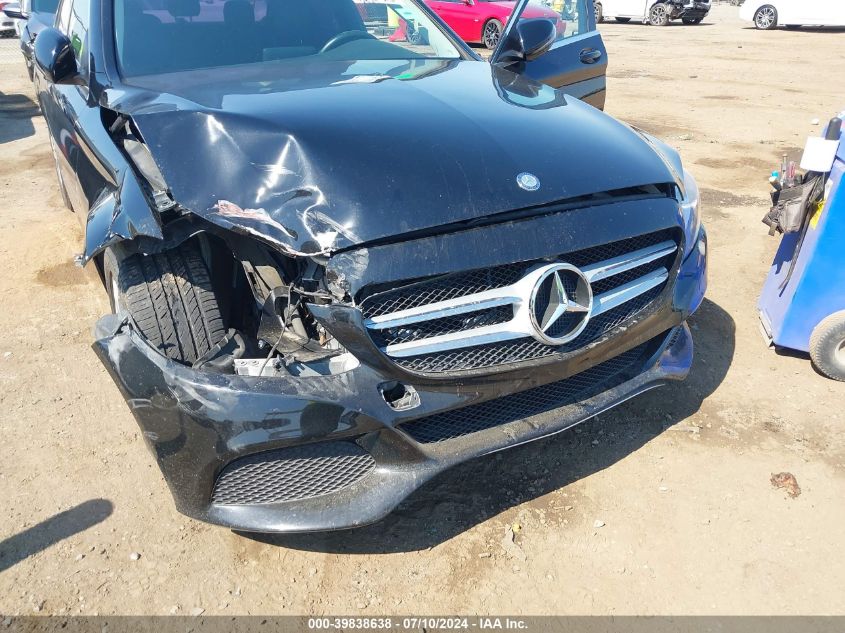 2017 Mercedes-Benz C 300 300 VIN: 55SWF4JB8HU231076 Lot: 39838638
