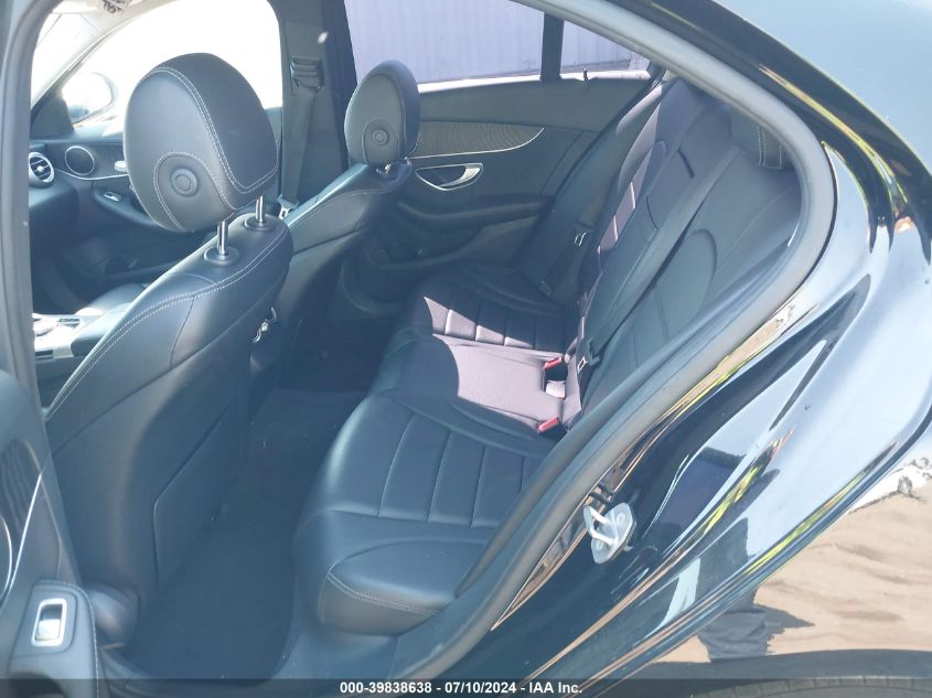 2017 Mercedes-Benz C 300 300 VIN: 55SWF4JB8HU231076 Lot: 39838638