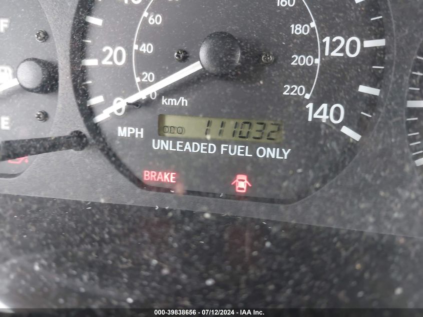 1999 Toyota Camry Le VIN: JT2BG28K4X0345220 Lot: 39838656