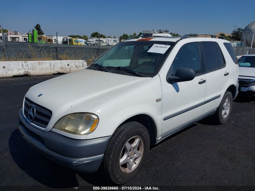 1999 Mercedes-Benz Ml 320 VIN: 4JGAB54E1XA124926 Lot: 39838660