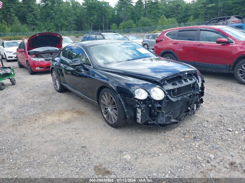 2010 Bentley Continental Gt Gt Speed VIN: SCBCP7ZA0AC064555 Lot: 39838665