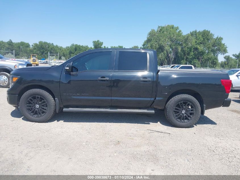 2019 Nissan Titan Sv VIN: 1N6AA1E5XKN513741 Lot: 39838673