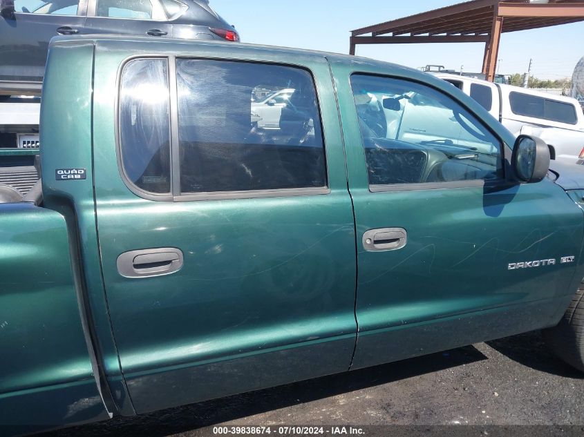 2000 Dodge Dakota Slt/Sport VIN: 1B7GL2AN2YS680348 Lot: 39838674