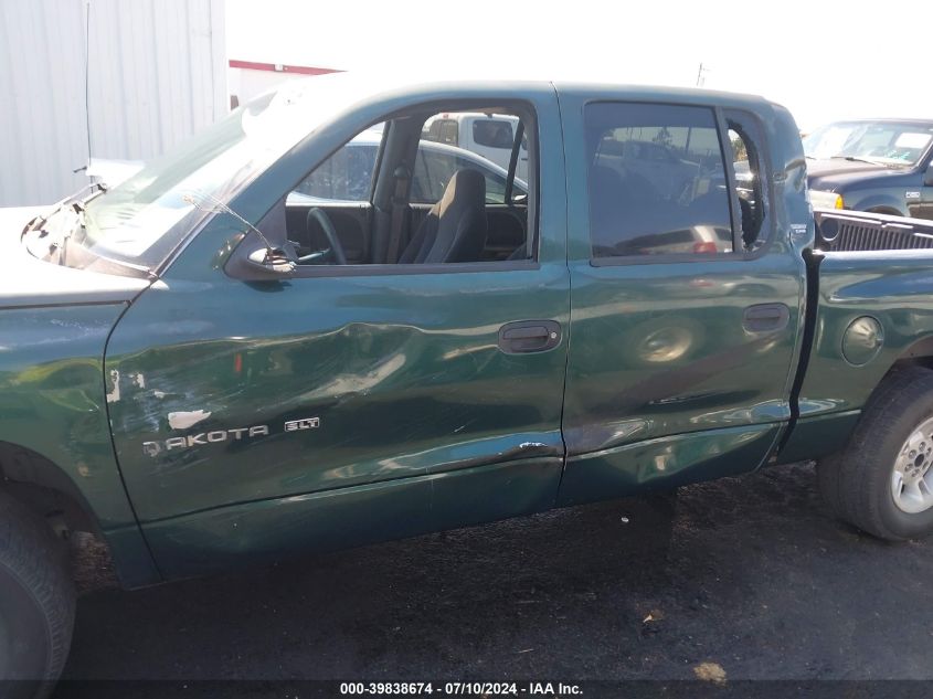 2000 Dodge Dakota Slt/Sport VIN: 1B7GL2AN2YS680348 Lot: 39838674