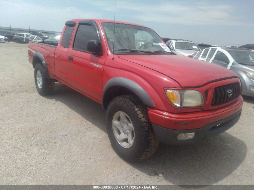 2002 Toyota Tacoma Base V6 VIN: 5TEWN72N72Z019189 Lot: 39838680