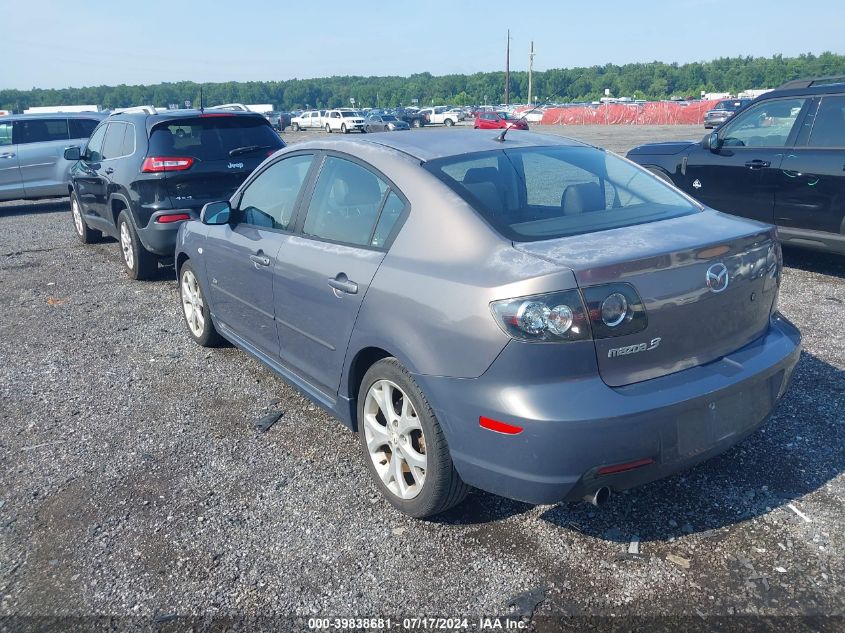 2007 Mazda Mazda3 S Grand Touring VIN: JM1BK323171624020 Lot: 39838681