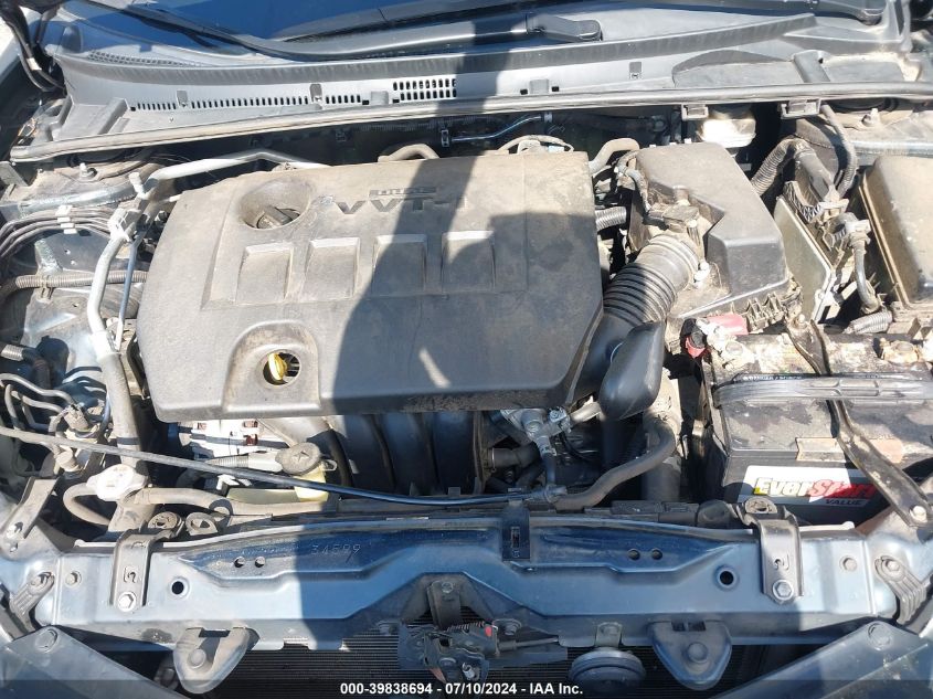 2017 Toyota Corolla Le VIN: 5YFBURHE3HP709993 Lot: 39838694