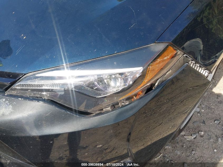 2017 Toyota Corolla Le VIN: 5YFBURHE3HP709993 Lot: 39838694