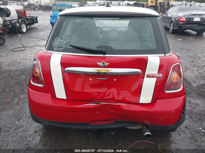 2009 Mini Cooper VIN: WMWMF33529TW79612 Lot: 39838707