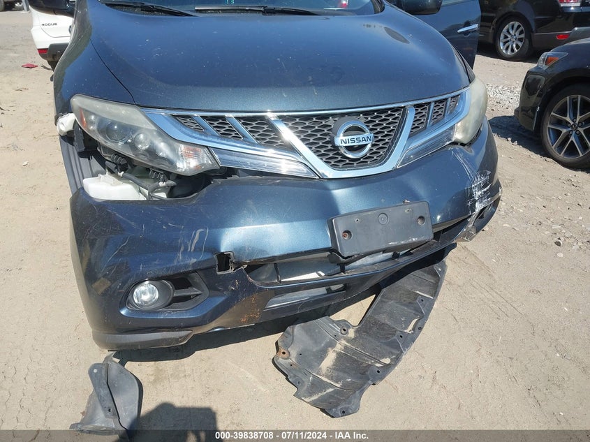 2011 Nissan Murano Le VIN: JN8AZ1MWXBW155710 Lot: 39838708